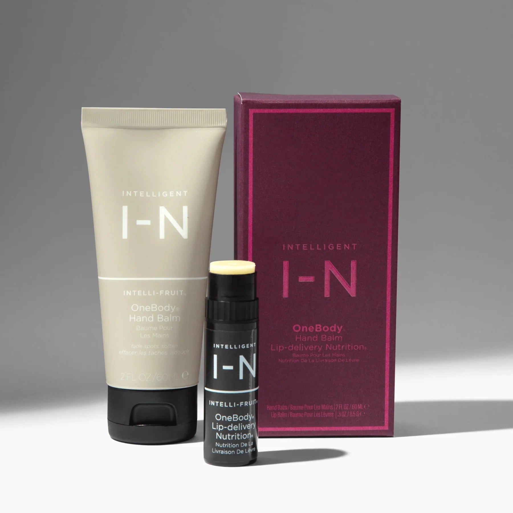 OneBody Hand Balm & Lip Delivery Travel Set