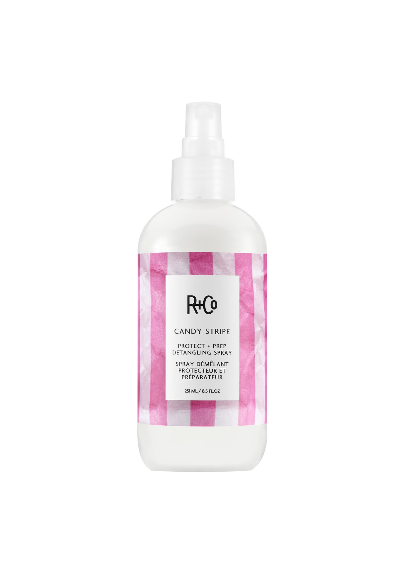 Candy Stripe Protect and Prep Detangling Spray