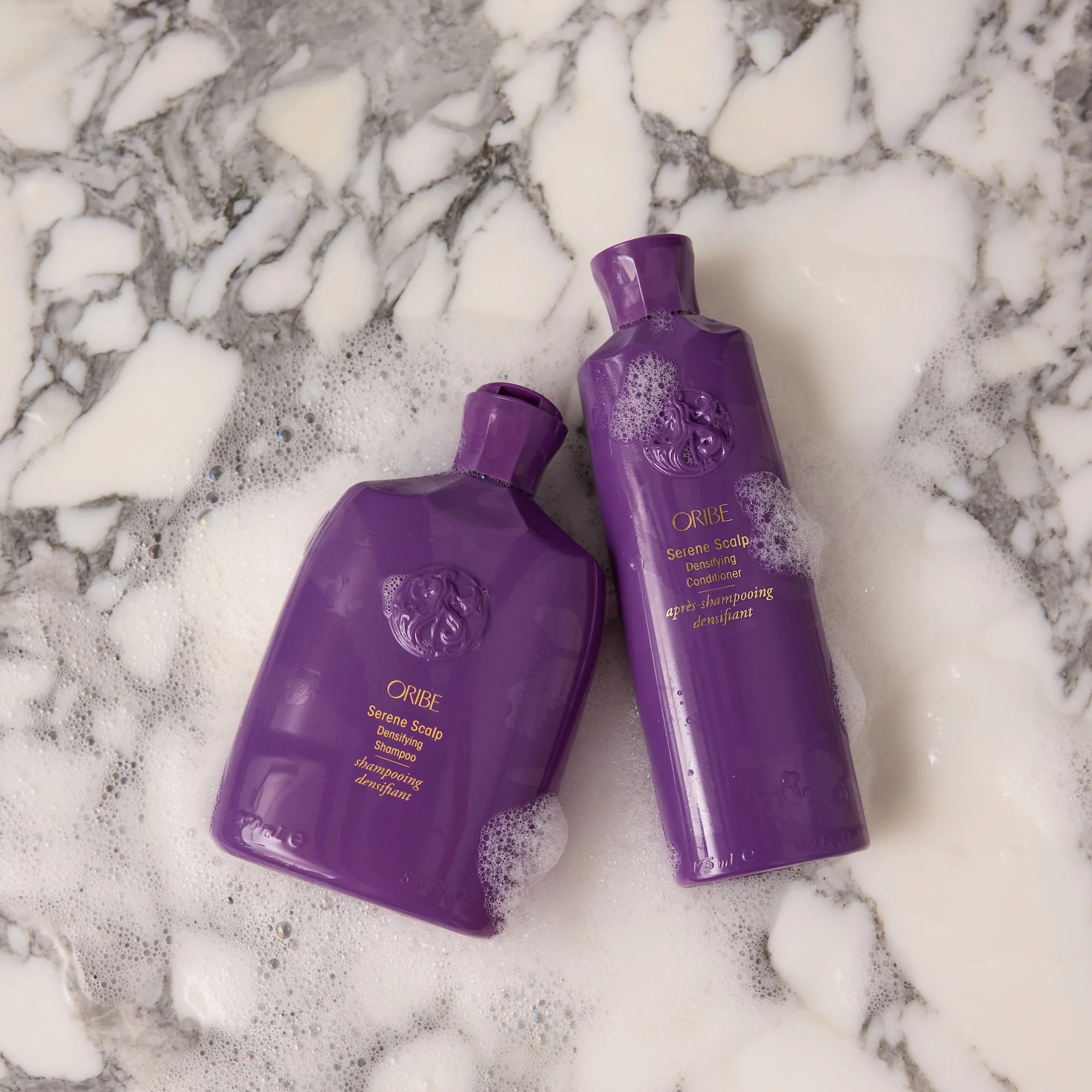 Oribe Serene Scalp Densifying Shampoo Bottles