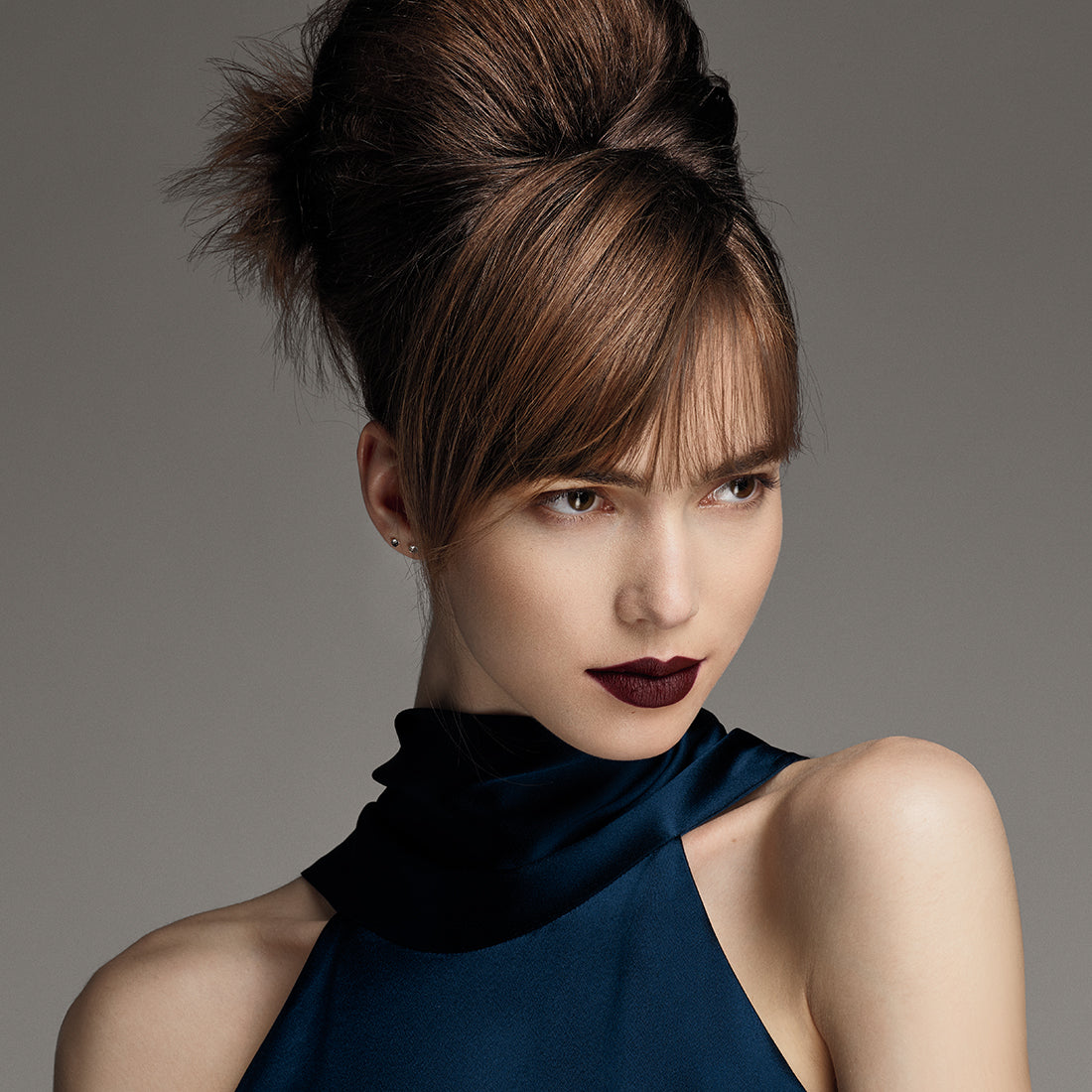 R+Co BLEU Highest Volumizing Mousse Female model