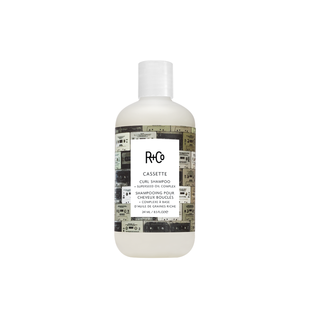 R+Co Cassette Curl Shampoo and Superseed Oil Complex